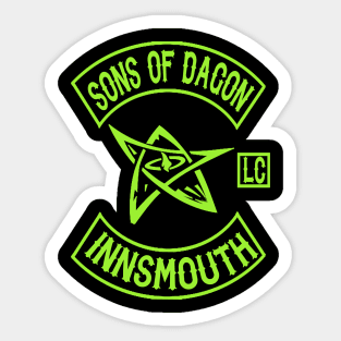 Sons of Dagon Motorcycle Club - Innsmouth Chapter Sticker